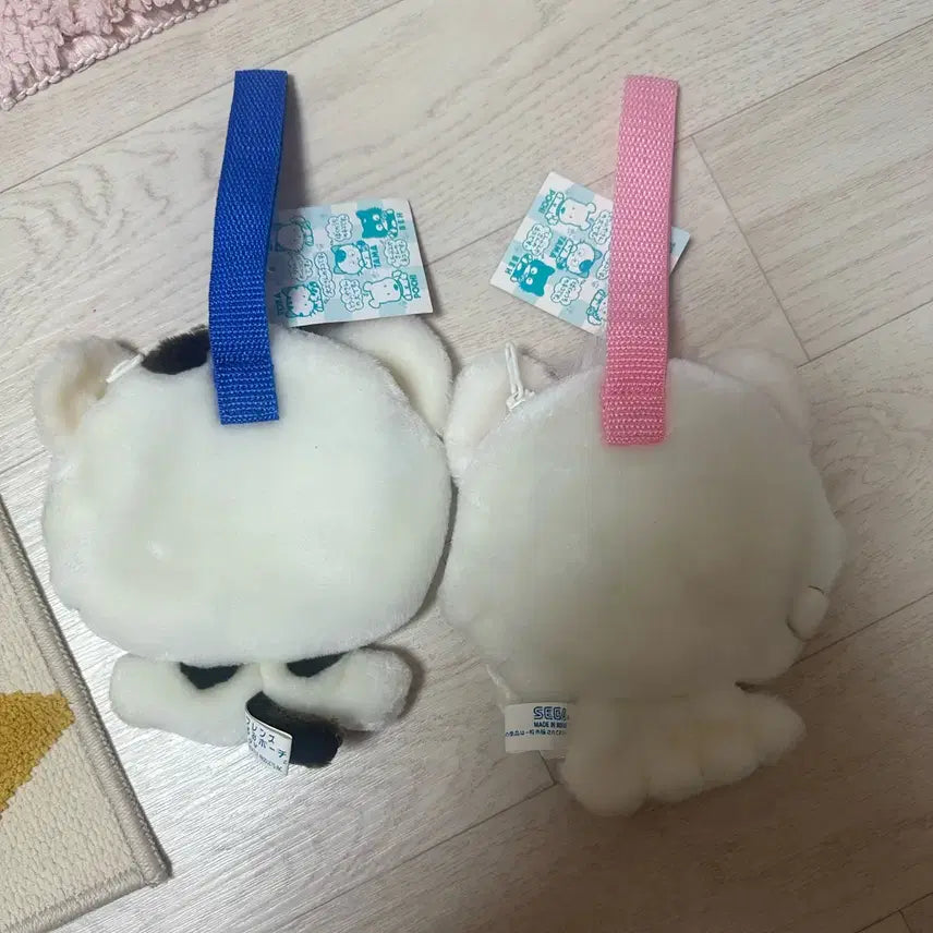 [BUNJANG] Tama &amp; Friends Plush Pouch Wall Hanger Set / 타마 앤 프렌즈 봉제인형 파우치 벽걸이 셋트