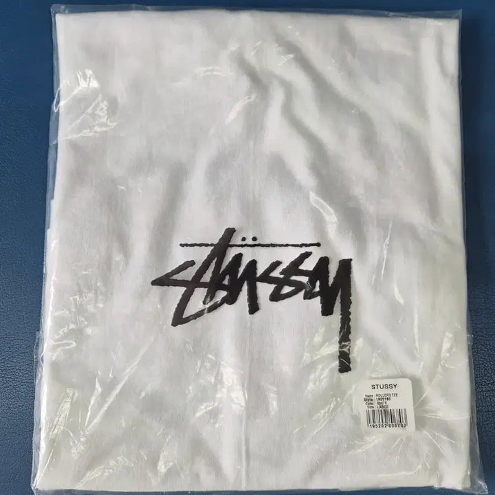 [BUNJANG] Stussy Rollers White T-shirt L / 스투시 티셔츠 롤러스 화이트 L