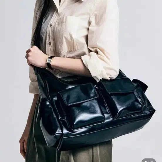 [BUNJANG] Shoopen Multi-Pocket Shoulder Crossbag / 슈펜 멀티포켓 숄더백 크로스백
