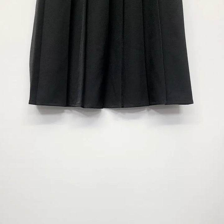 [BUNJANG] GGPX Black Pleated Long Skirt / GGPX 정품/24년식 블랙 플리츠 뒷밴딩 롱 스커트