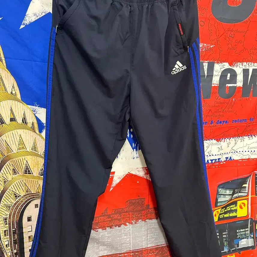 [BUNJANG] Adidas Old School Predator Navy Training Pants (105) / 아디다스 올드스쿨 프레데터 네이비 트레이닝팬츠 105