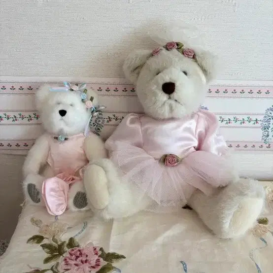 [BUNJANG] Vintage Ballet Boyz Bear Doll Set / 빈티지 발레 보이즈베어 인형 세트