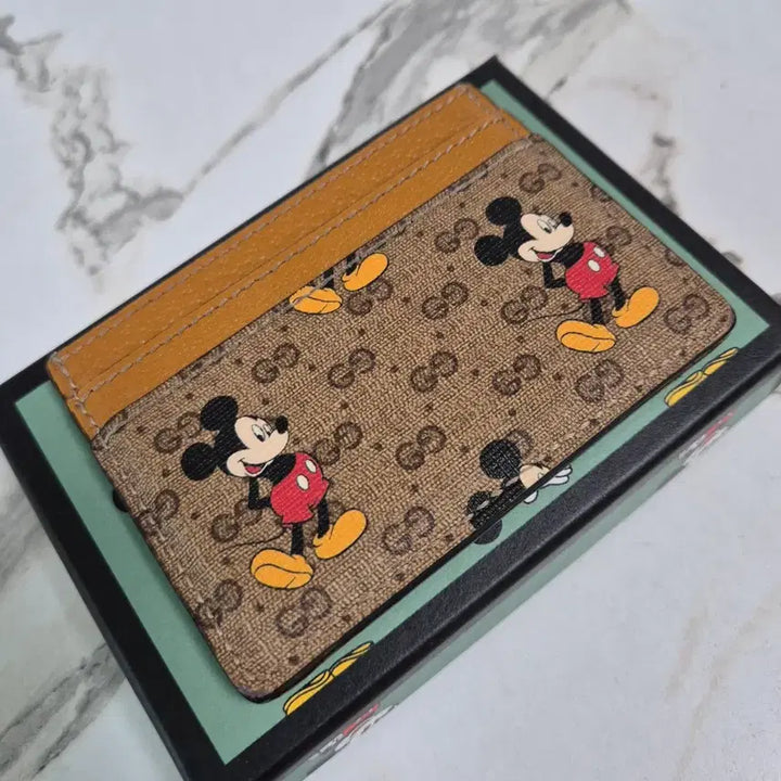 [BUNJANG] Gucci Disney Mickey Mouse Card Holder Case / (정품) 구찌 디즈니 미키마우스 카드지갑 홀더 케이스
