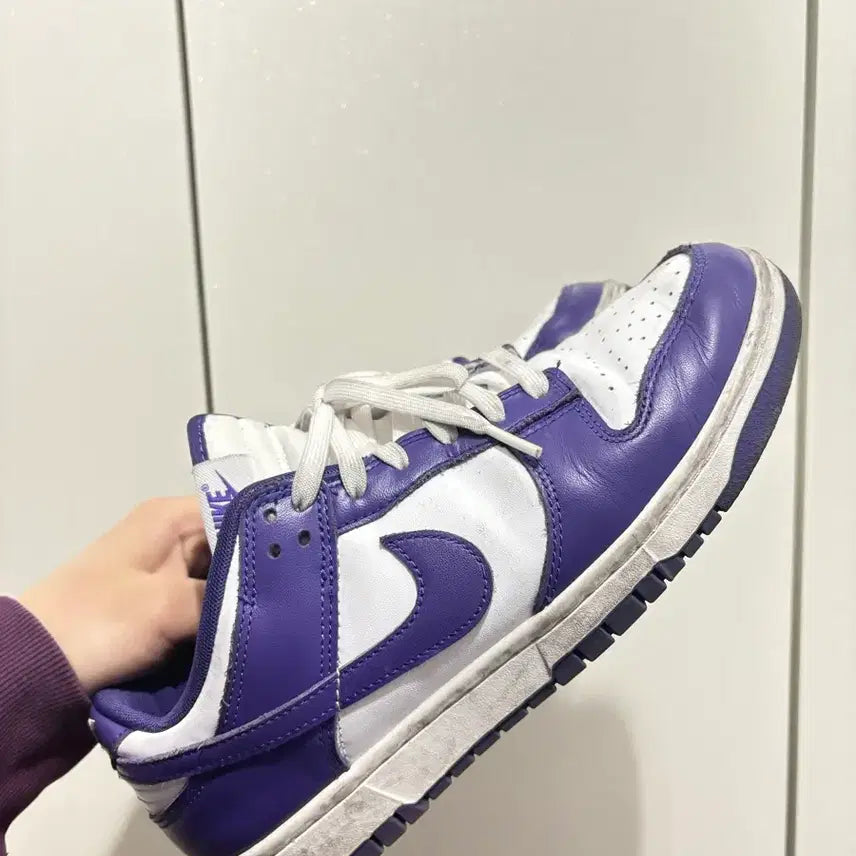 [BUNJANG] Nike Dunk Low Retro Championship Court Purple (275) / 나이키 덩크로우 레트로 챔피언쉽 코트퍼플 275