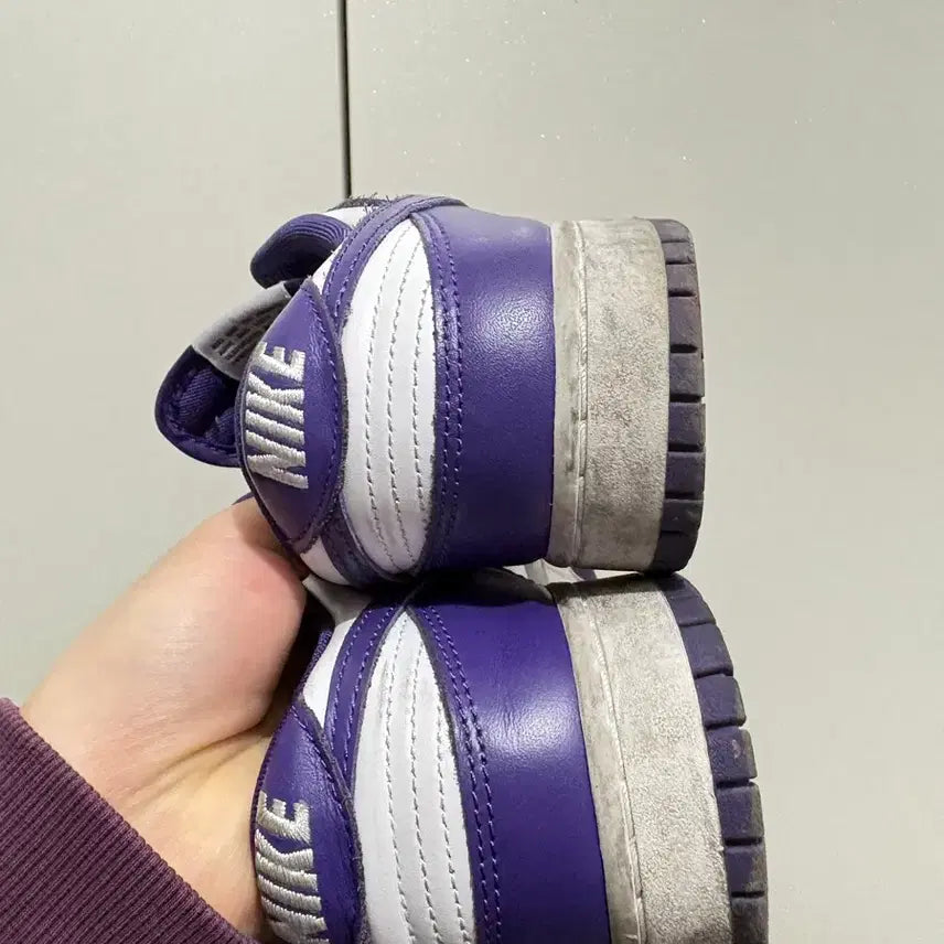 [BUNJANG] Nike Dunk Low Retro Championship Court Purple (275) / 나이키 덩크로우 레트로 챔피언쉽 코트퍼플 275