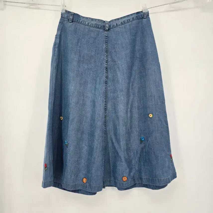 [SOLD OUT] White Horse TENCEL 데님 스커트 27" [E30618]