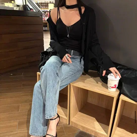 [BUNJANG] TheMoi Must Standard Denim Pants / 더무이 must standard denim