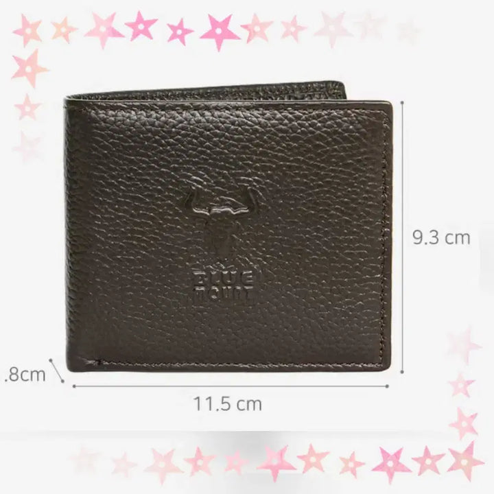[SOLD OUT] P5 A급 멋스러운 남성 가죽 반지갑 브라운 판매해요
