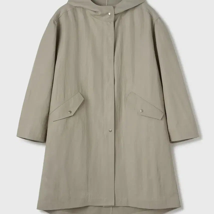 [BUNJANG] lfm Waxed Hooded Snap Coat / Sage / lfm Waxed Hooded Snap Coat / Sage