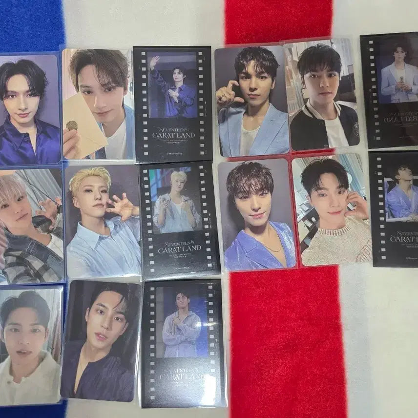 [BUNJANG] Seventeen 2024 Carat Land Memory Book Photocard Bundle Set / 세븐틴 포카 2024캐럿랜드 메모리북 포카 준 호시 민규 버논 양도합니다