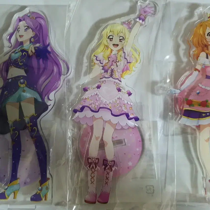 [BUNJANG] Aikatsu! The Movie Acrylic Stand Bundle Set / 아이카츠 극장판 아크릴 3종 일괄