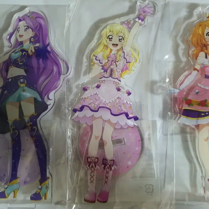 [BUNJANG] Aikatsu! The Movie Acrylic Stand Bundle Set / 아이카츠 극장판 아크릴 3종 일괄