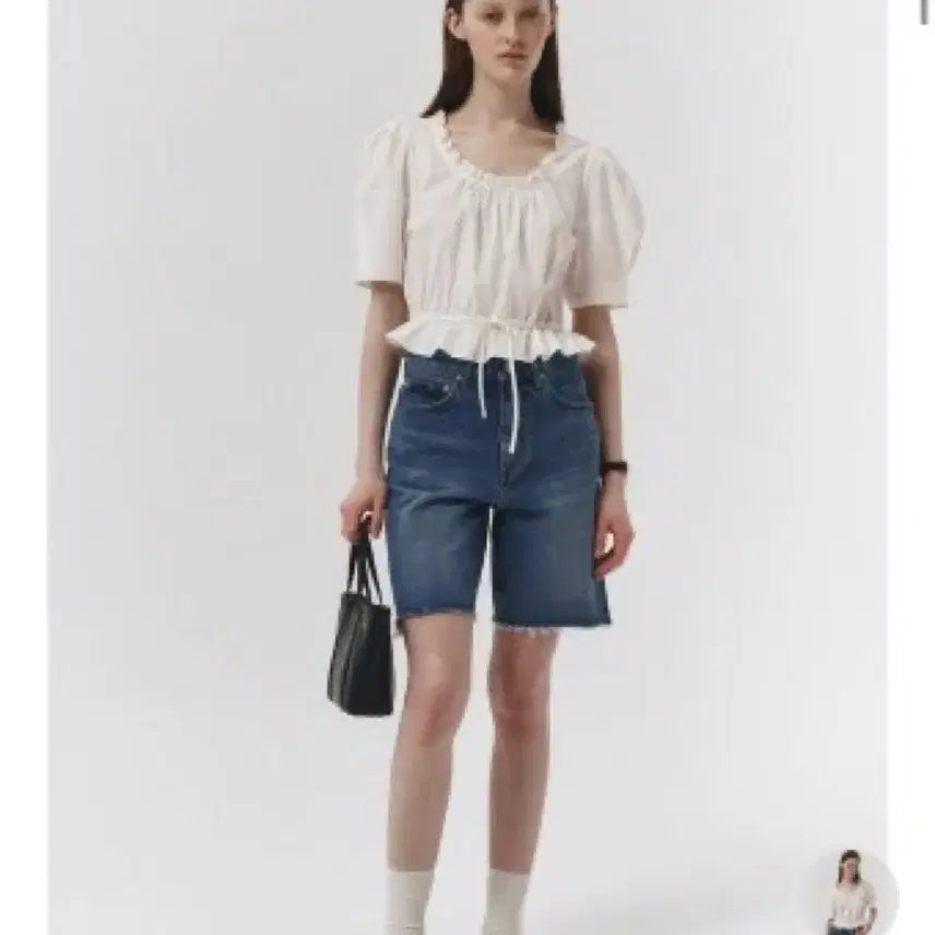 [SOLD OUT] 던스트 반팔 블라우스(정가 89,000원)