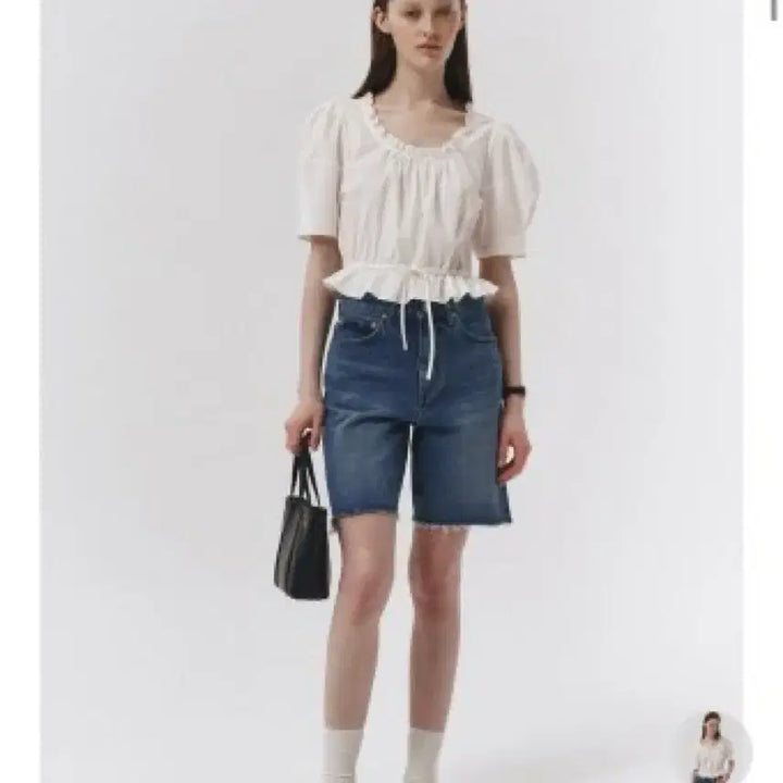 [SOLD OUT] 던스트 반팔 블라우스(정가 89,000원)