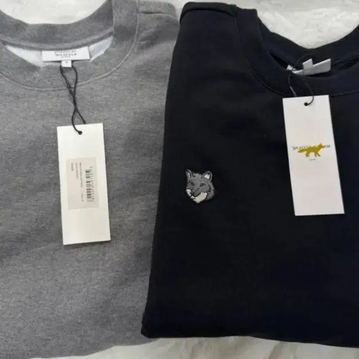 [BUNJANG] Maison Kitsune Fox Head Sweatshirt / 메종키츠네 폭스헤드 맨투맨