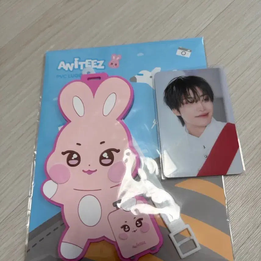 [BUNJANG] ATINY The Calling Seonghwa Luggage Tag / 애니티즈 인더콜링 떵별이 러기지택