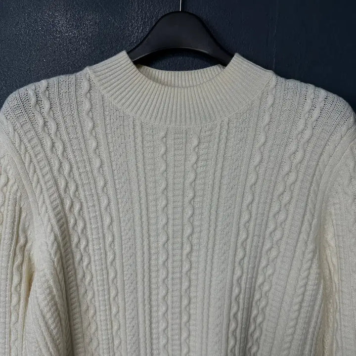 [BUNJANG] Theory Ivory Half-Turtle Neck Knit Top / S 띠어리 여성 아이보리 반폴라 니트