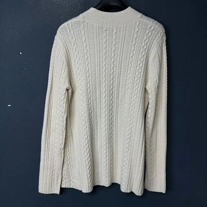 [BUNJANG] Theory Ivory Half-Turtle Neck Knit Top / S 띠어리 여성 아이보리 반폴라 니트