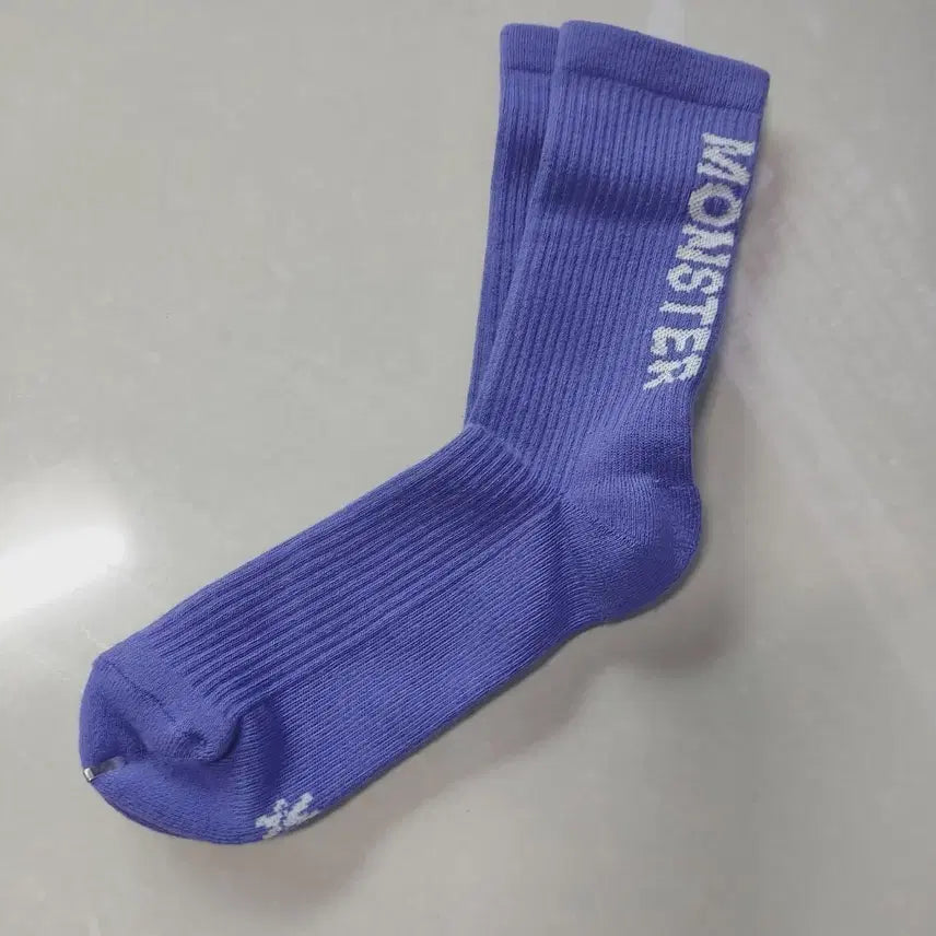 [BUNJANG] Kolon Sport Monster Purple Socks / 코오롱스포츠 몬스터  퍼플 양말
