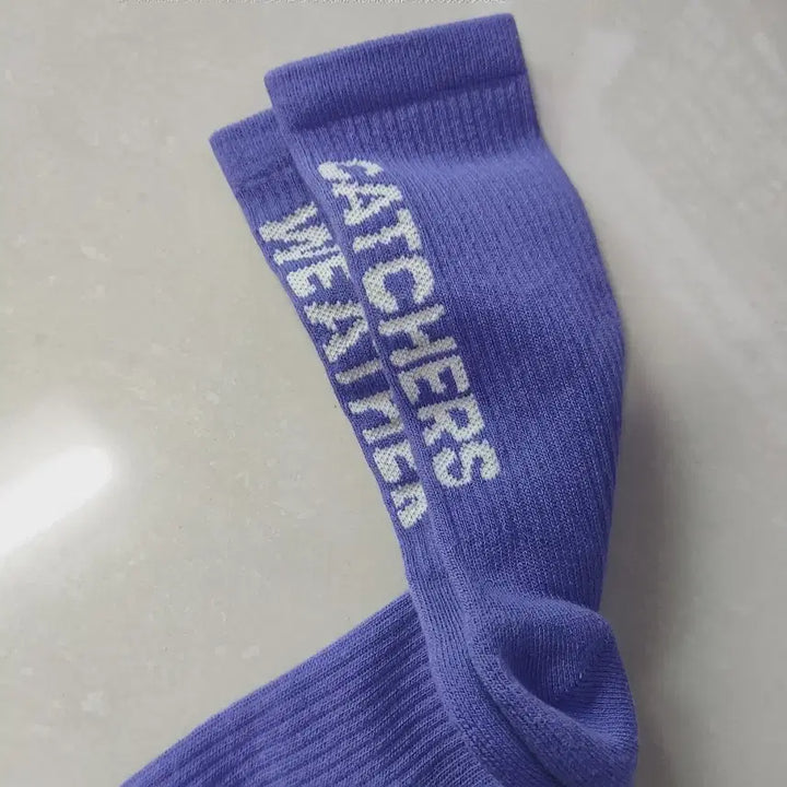 [BUNJANG] Kolon Sport Monster Purple Socks / 코오롱스포츠 몬스터  퍼플 양말