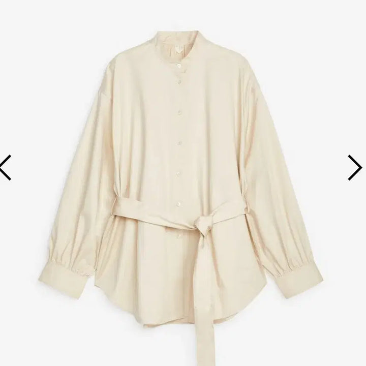 [BUNJANG] ARKET Tie Waist Blouse Shirt Size 38 / (정가 13만원) 새상품*아르켓 블라우스 셔츠 38사이즈