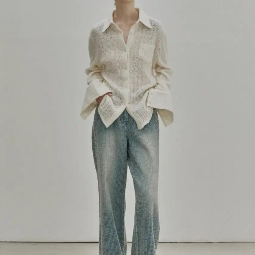 [BUNJANG] Noir Pour Femme Denim Pants / 노이어 포 우먼 팬츠,청바지 (새상품) 정가: 14.5만