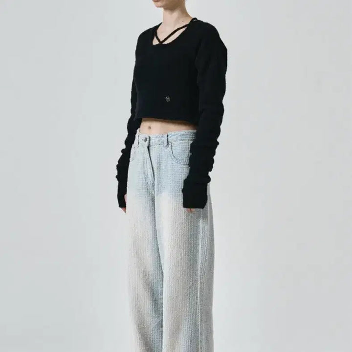 [BUNJANG] Noir Pour Femme Denim Pants / 노이어 포 우먼 팬츠,청바지 (새상품) 정가: 14.5만