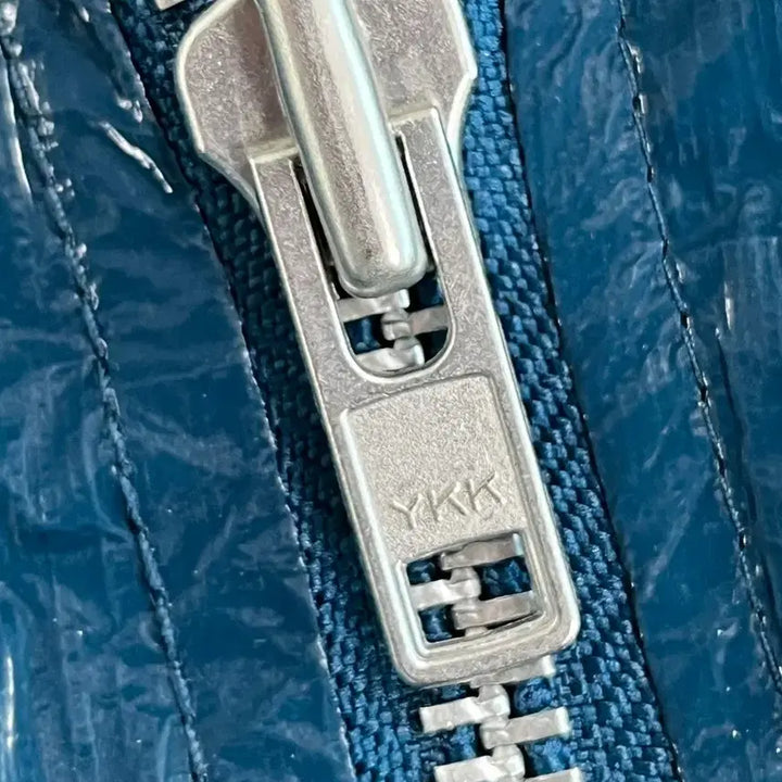 [BUNJANG] People of the World Blue Tie-Back Rider Jacket / [정품] 피플오브더월드 블루 타이백 라이더 자켓