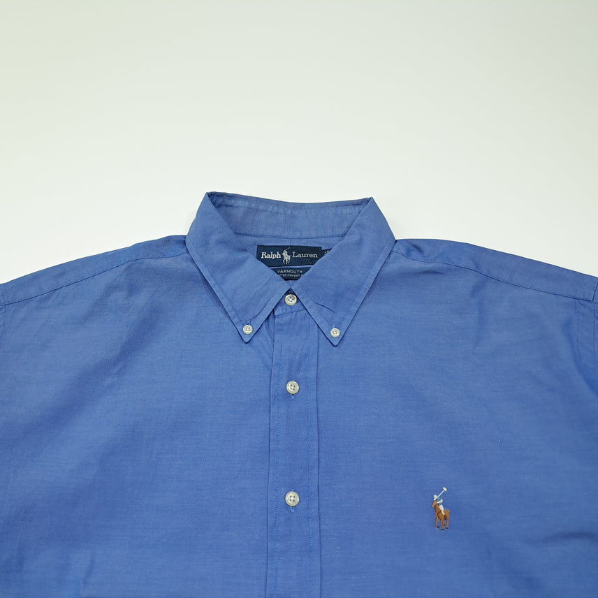 [SOLD OUT] CK125 2XL 폴로 90s 홍콩판 멀티포니 블루 셔츠 남방