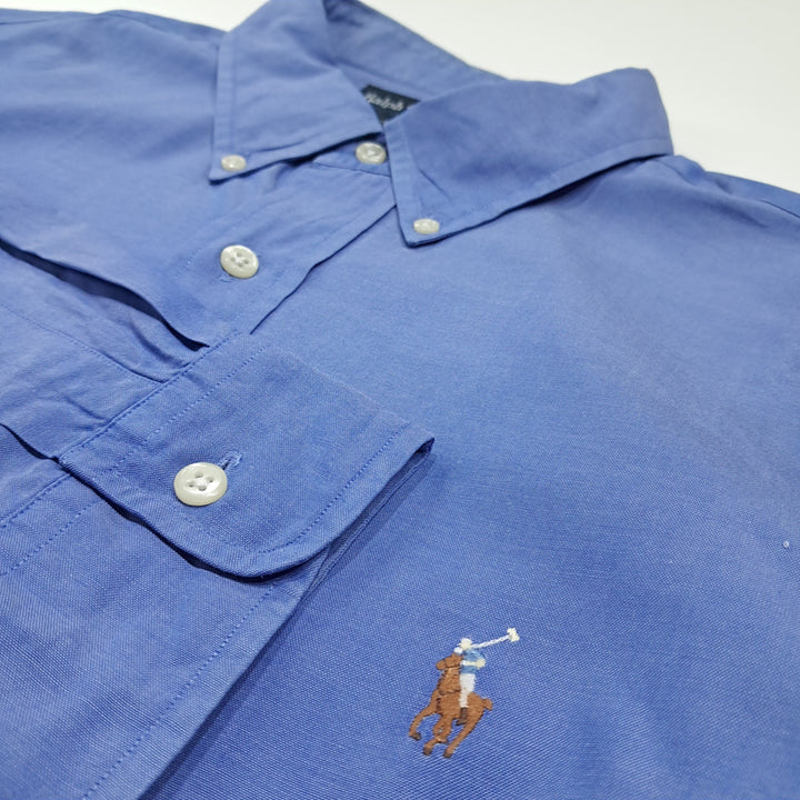 [SOLD OUT] CK125 2XL 폴로 90s 홍콩판 멀티포니 블루 셔츠 남방