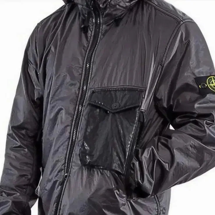 [BUNJANG] Stone Island Lamy Flock Hooded Jacket / 스톤아일랜드 라미 플락 후드자켓
