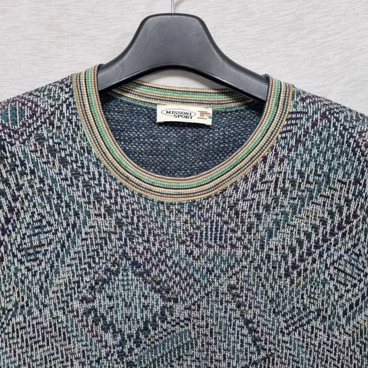 [BUNJANG] Missoni Round Knit Sweater / 미쏘니 라운드 니트 남110ㅡ0409