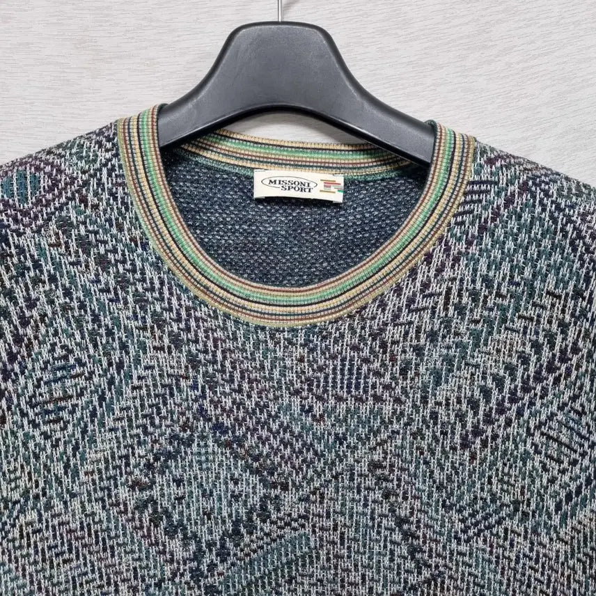 [BUNJANG] Missoni Round Knit Sweater / 미쏘니 라운드 니트 남110ㅡ0409