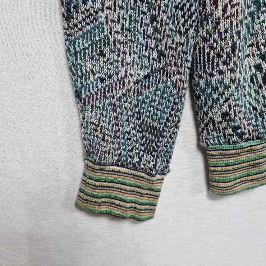 [BUNJANG] Missoni Round Knit Sweater / 미쏘니 라운드 니트 남110ㅡ0409