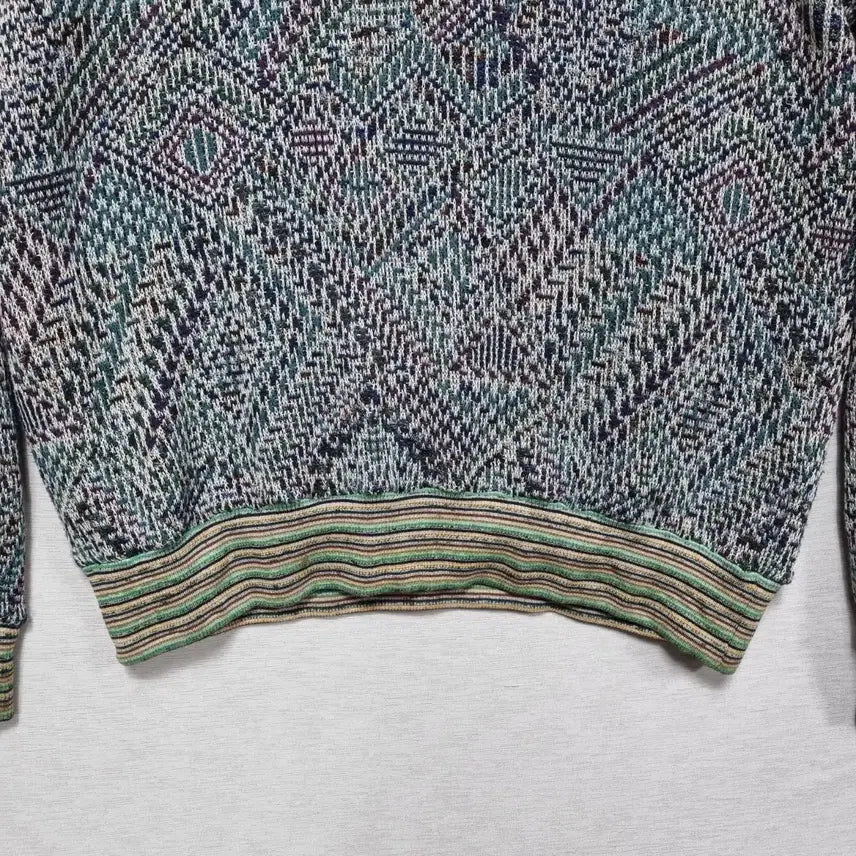 [BUNJANG] Missoni Round Knit Sweater / 미쏘니 라운드 니트 남110ㅡ0409