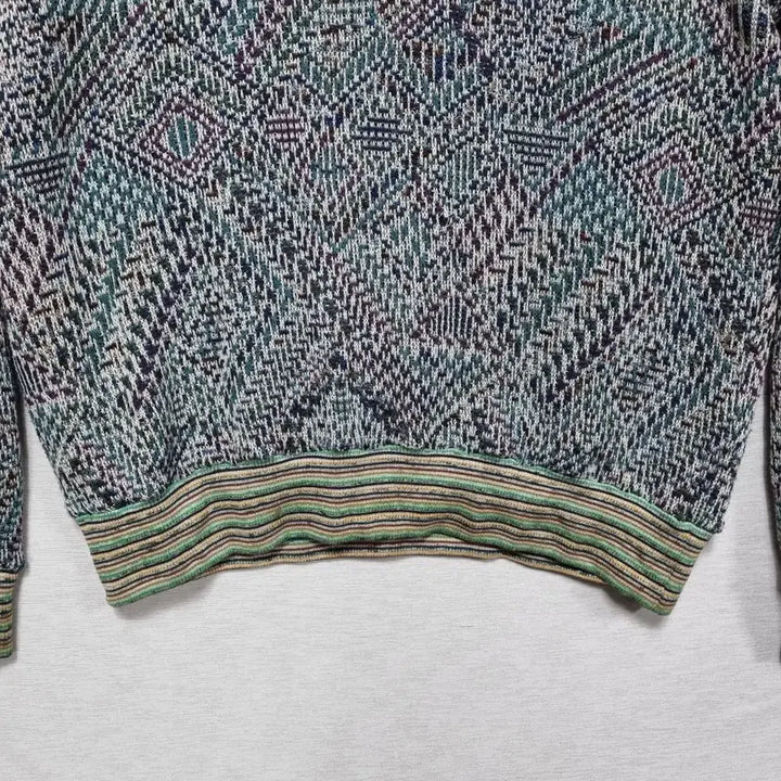 [BUNJANG] Missoni Round Knit Sweater / 미쏘니 라운드 니트 남110ㅡ0409