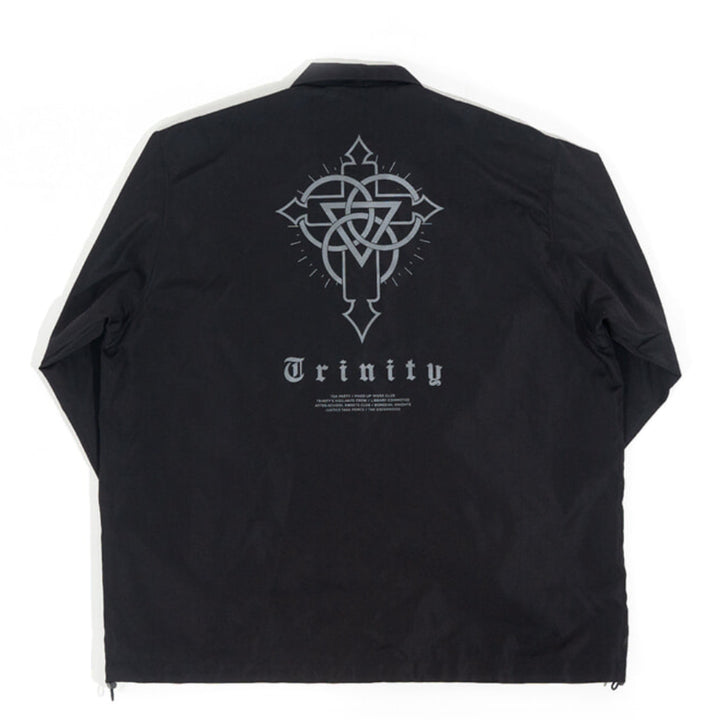 [BUNJANG] Blue Archive 2.5 Anniversary Trinity Coach Jacket Black 2XL / 블루아카이브 2.5주년 공식 트리니티 코치자켓 블랙 2XL 블루아카 블아