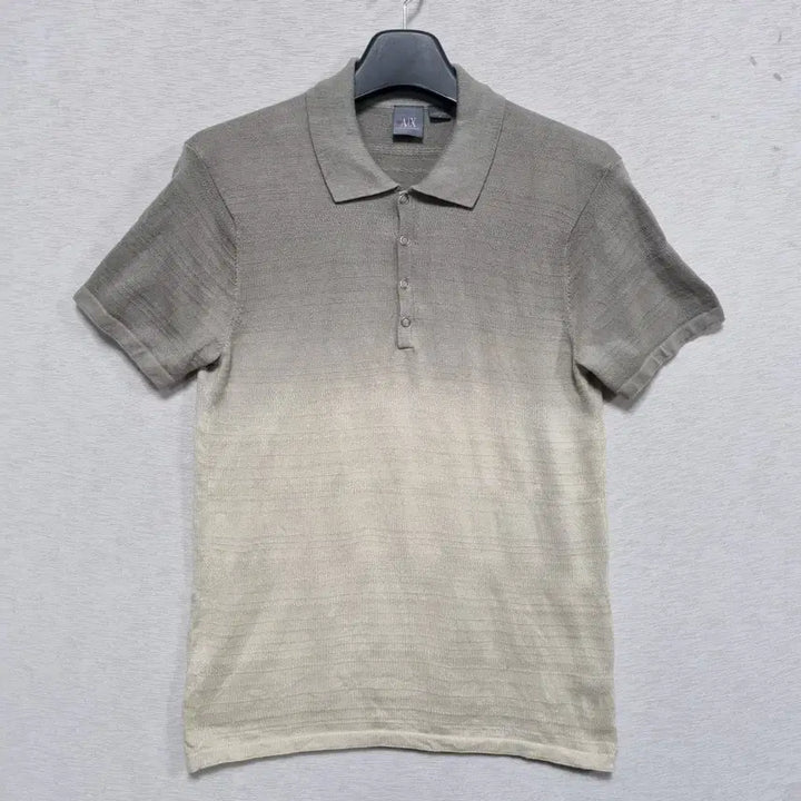 [BUNJANG] Armani Exchange Gradient Knit Top / 알마니익스체인지 카라넥 니트 남95ㅡ0409