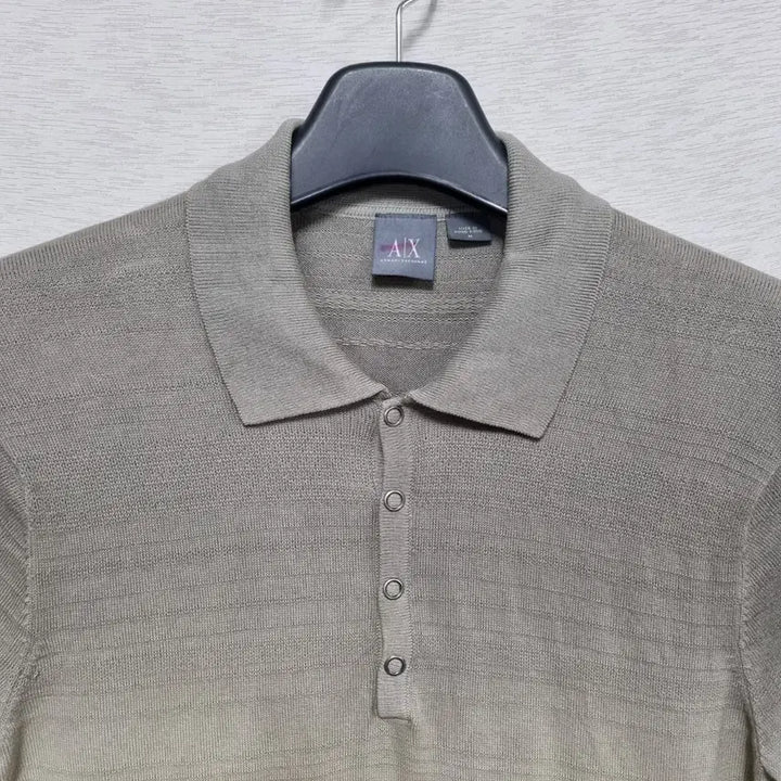 [BUNJANG] Armani Exchange Gradient Knit Top / 알마니익스체인지 카라넥 니트 남95ㅡ0409