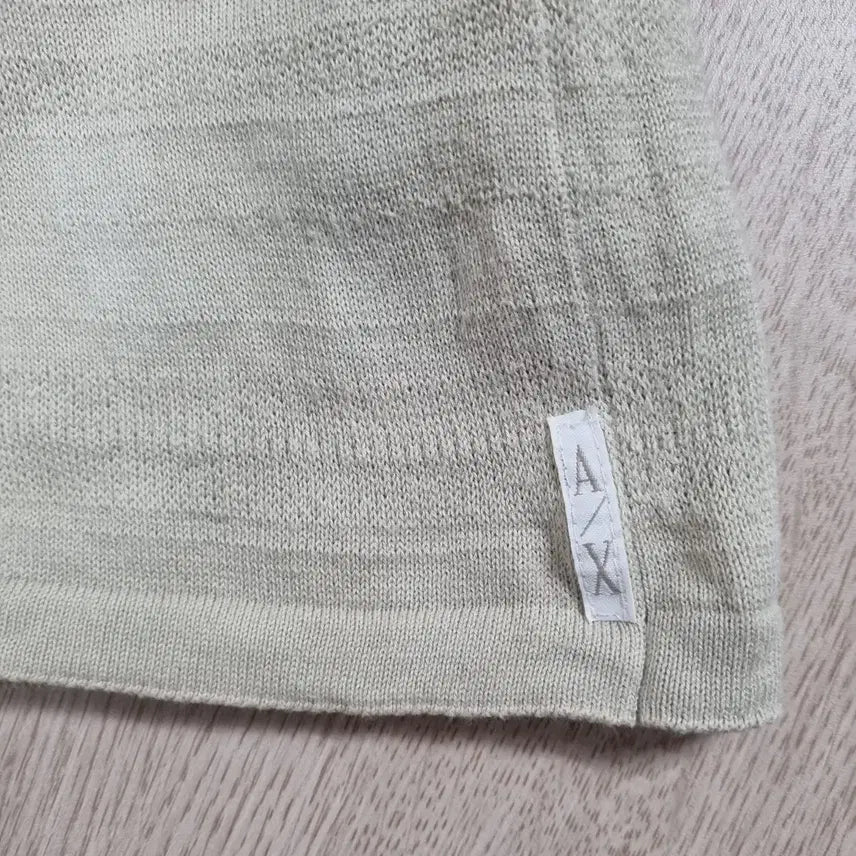 [BUNJANG] Armani Exchange Gradient Knit Top / 알마니익스체인지 카라넥 니트 남95ㅡ0409