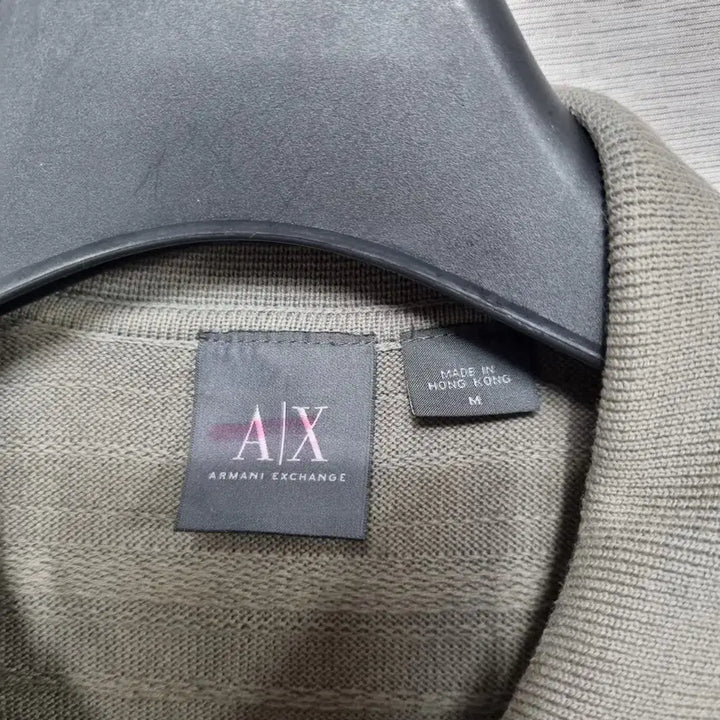 [BUNJANG] Armani Exchange Gradient Knit Top / 알마니익스체인지 카라넥 니트 남95ㅡ0409