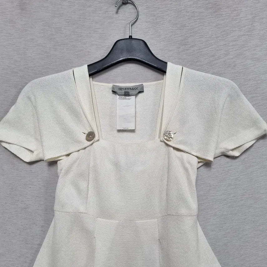 [BUNJANG] Max Mara Sportmax Ivory Dress / ㅡ막스마라 스포스막스 원피스 여44ㅡ0409