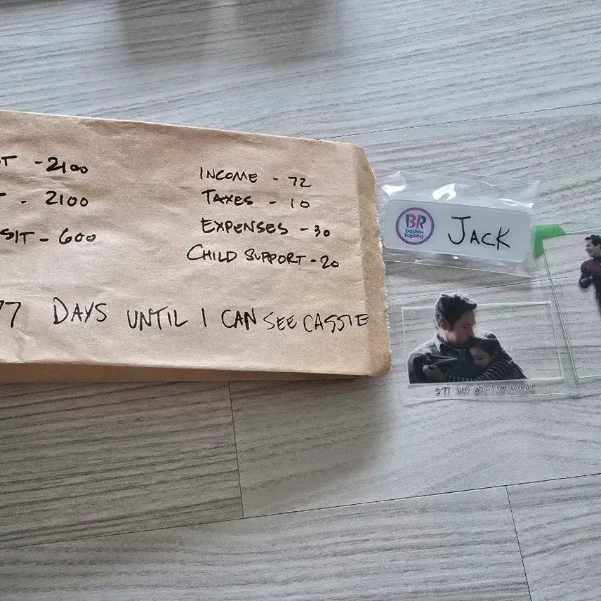 [BUNJANG] Ant-Man Name Tag &amp; Photocard Bundle / 앤트맨 이름표&amp;포카