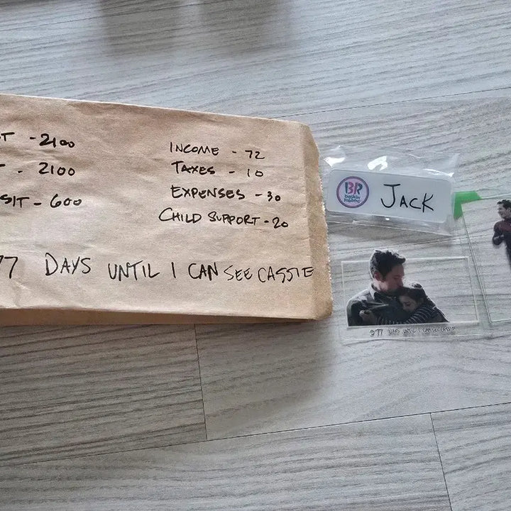 [BUNJANG] Ant-Man Name Tag &amp; Photocard Bundle / 앤트맨 이름표&amp;포카
