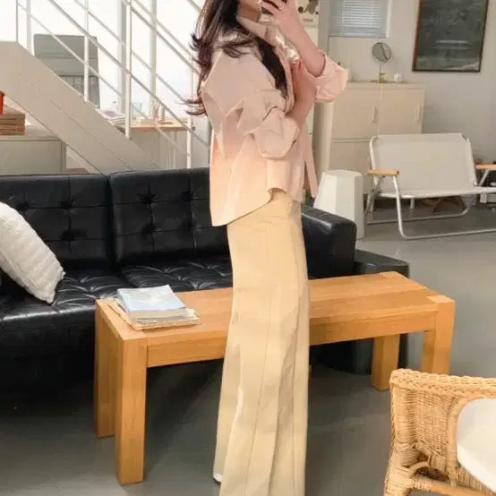 [BUNJANG] Moabin Prime Cotton Pants Beige S / 모아빈 Prime Cotton pt 베이지 새상품 s
