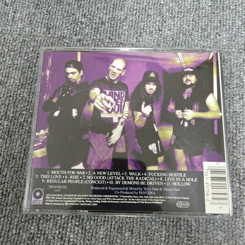 [BUNJANG] Pantera Vulgar Display of Power CD / 판테라 Vulgar Display of Power 음반 CD