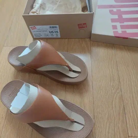 [BUNJANG] Fitflop Lulu Leather Thong Sandals / 핏플랍 룰루 레더 토포스트 US5사이즈 새상품