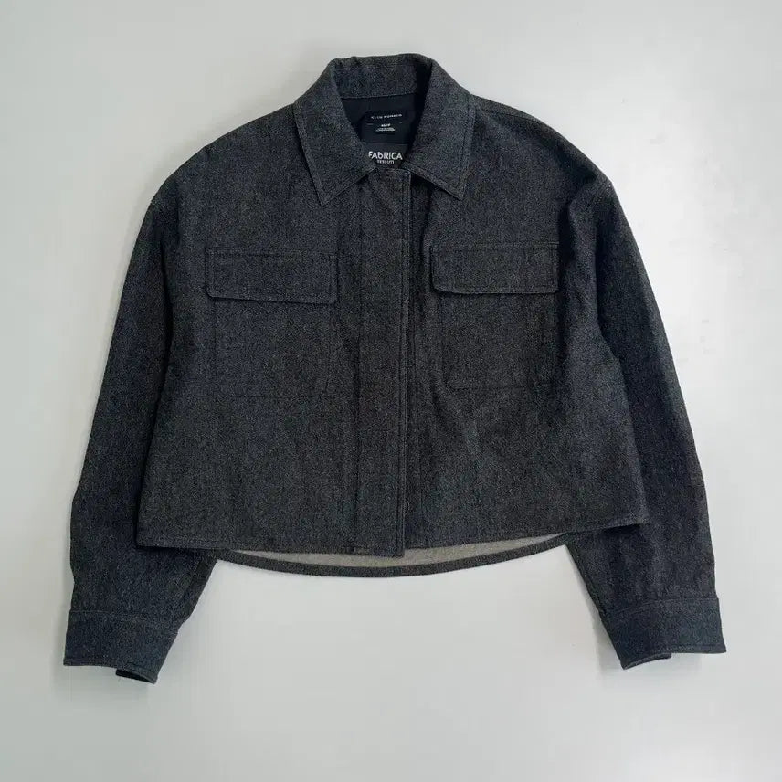 [BUNJANG] Club Monaco Cotton Crop Pocket Jacket / [정품] 클럽모나코 코튼 크롭 포켓 포인트 자켓