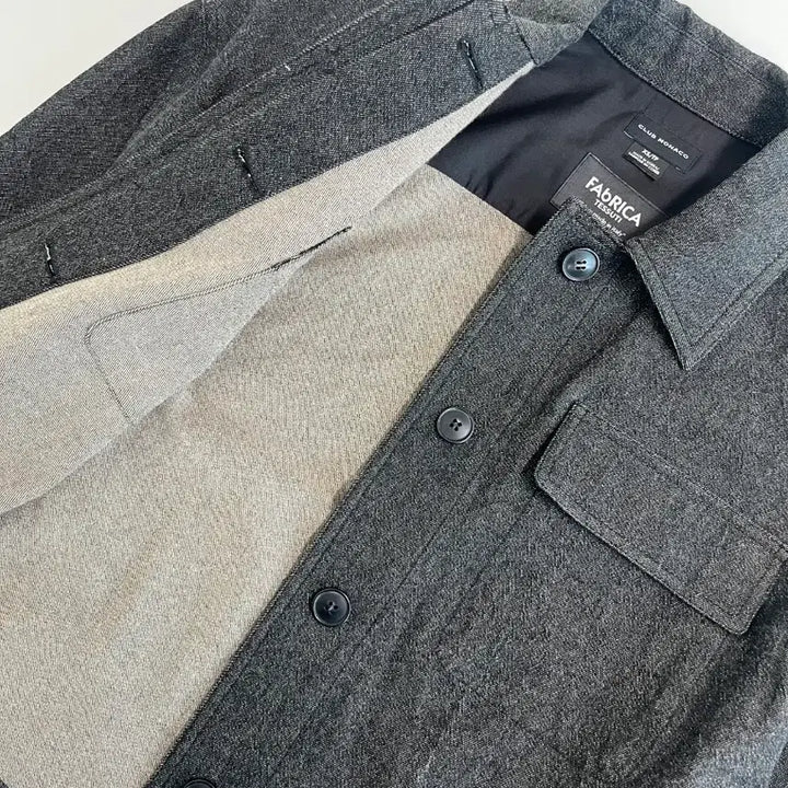 [BUNJANG] Club Monaco Cotton Crop Pocket Jacket / [정품] 클럽모나코 코튼 크롭 포켓 포인트 자켓