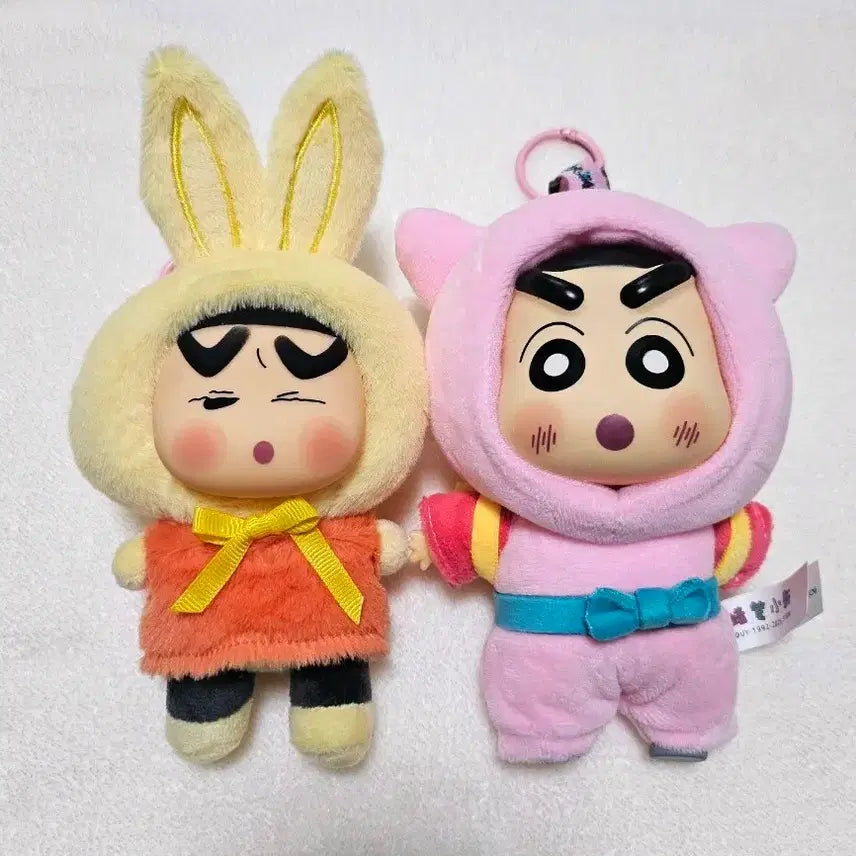 [BUNJANG] Crayon Shin-chan Couple Doll Keyring / 짱구는못말려 짱부부 인형 키링